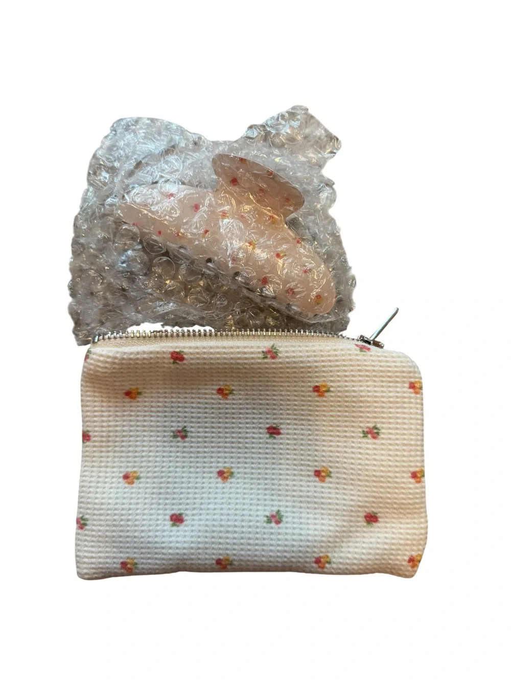 Parke x Maggie & Emma Claw Clip in Sunset Floral